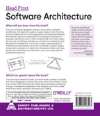 Head First Software Architecture by Raju Gandhi, Mark Richards, Neal Ford, back cover