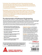 Fundamentals of Software Engineering by Nathaniel Schutta, Dan Vega, back cover